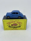 Matchbox Lesney Phantom 46 Custom Morris Minor In Rare Blue Nice Repro Box.