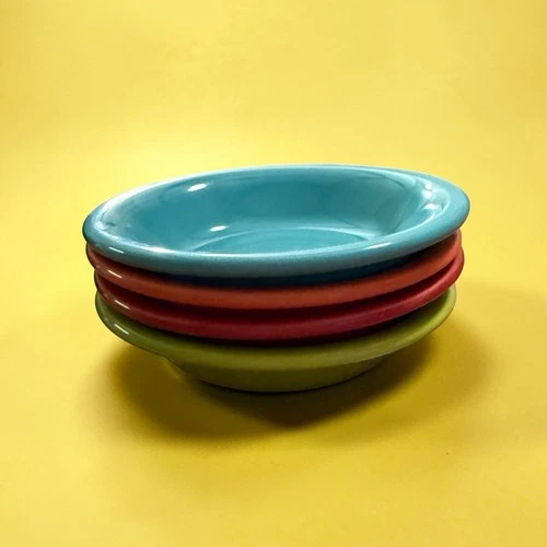 Set Of 4 Fiesta 5-3/8” Fruit Bowls 6 Oz USA