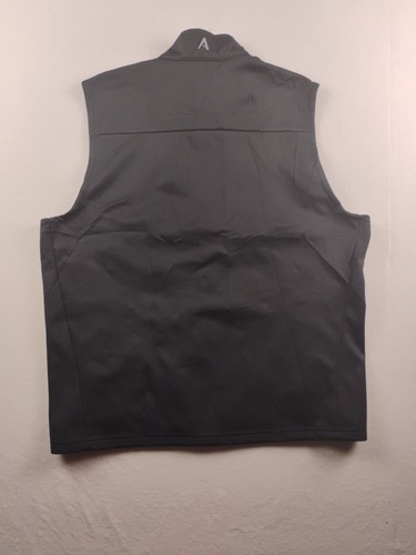 Antigua Grambling State Tigers Mens XL Black Softshell Links Vest NWT - Picture 2 of 8