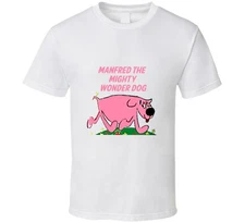 Captain Kangaroo Tom Terrific Manfred The Mighty Wonder Dog Retro T Shirt