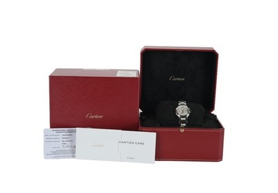 CARTIER Baron blue SM WE902073 11P diamond Quartz Ladies Watch Cartier Ballon Bleu WE902073 | Ref. WE902073 Watches on Chrono24 main image 2