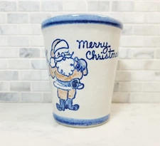 Louisville Stoneware Winking Santa Claus “Merry Christmas”   Cup