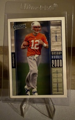 2000 Upper Deck Victory Tom Brady RC New England Patriots #326 Investment HOF  