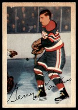 1953-54 Parkhurst Parkies Gerald Couture Vintage Chicago Blackhawks #84