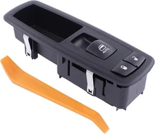 ApplianPar Front Passenger Side Window Switch with Door Lock for Ram... 