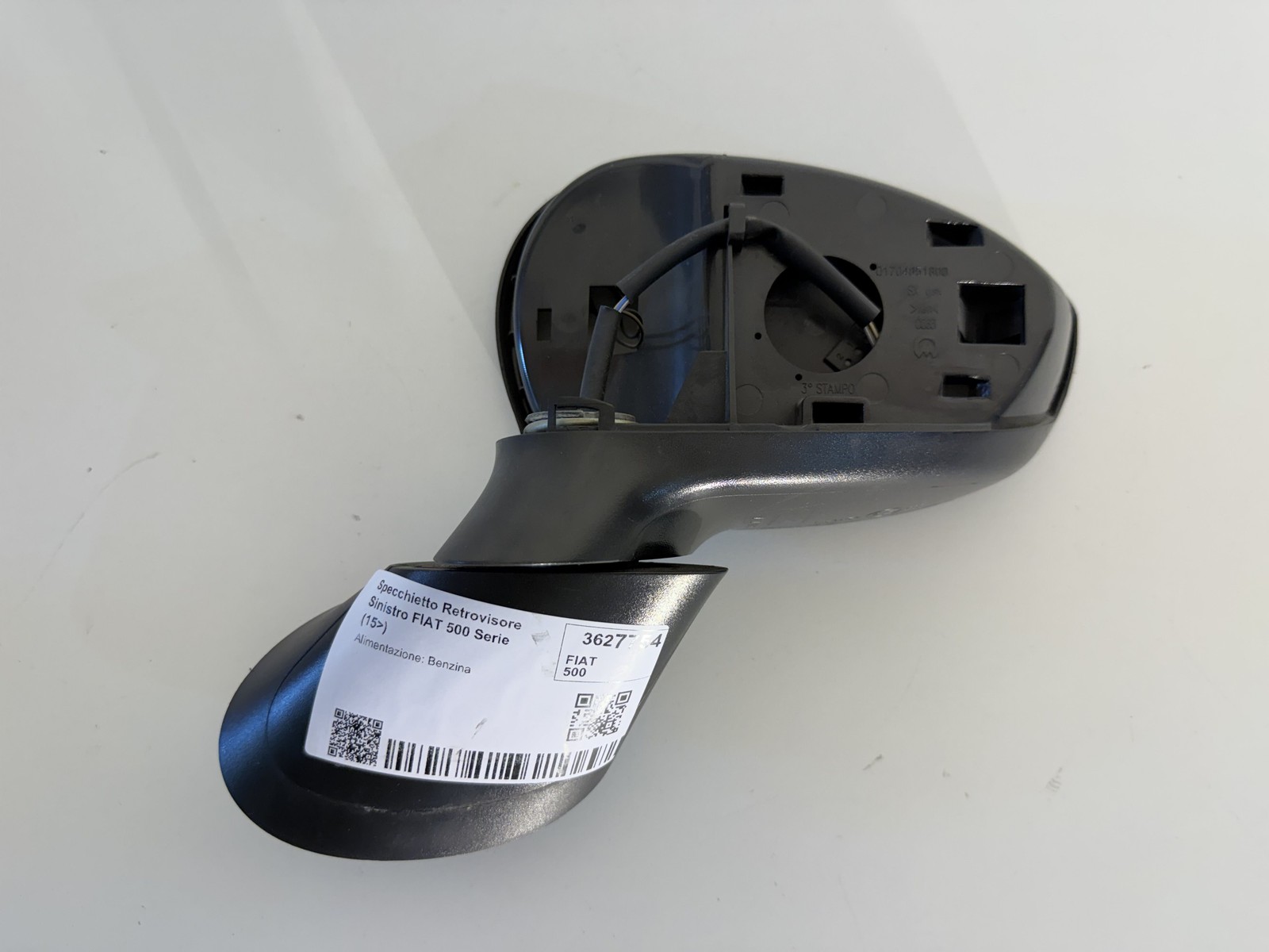 SPECCHIETTO RETROVISORE SINISTRO PER FIAT 500 Serie 735600593 (15>)