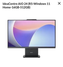 Lenovo IdeaCentre AIO 24ARR9 23.8" All-In-One Desktop AMD Ryzen 7 16GB RAM 512GB