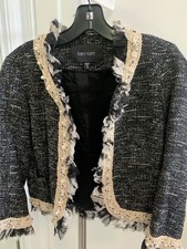 Karen Kane Tweed Jacket Blazer Crop
