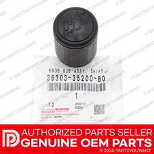 GENUINE Toyota 4Runner FJ Cruiser OEM Black Shift Lever Knob 36303-35200-B0 NEW