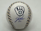 Jacob Misiorowski Autographed Team Laced ROMLB Baseball Brewers ! Fanatics