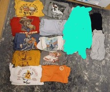 Lot of boys size 8 kids t shirts and sweat pants