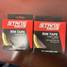 2 packs of Stan’s Rim Tape 9.14m X 36mm