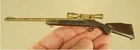 Vintage 1970 Hasbro GI Joe AT #7436 White Tiger Hunt Brown Hunting Rifle C7