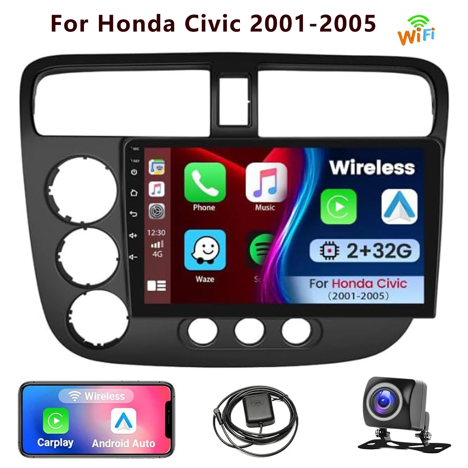 Carplay Android Auto Touchscreen Car Video Player