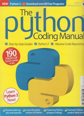 The Python Coding Manual Volume 20 Winter 2019/2020