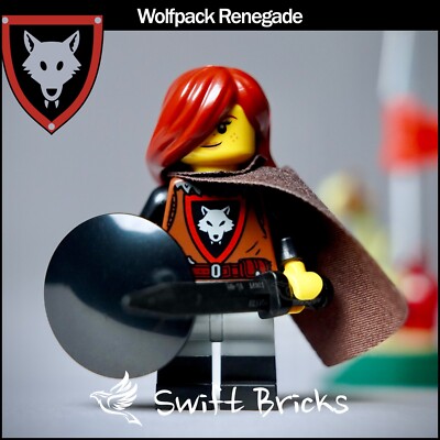 LEGO Wolfpack Minifigure Medieval Castle 10332 6038 10305 6075-1 31120 21325 BAM