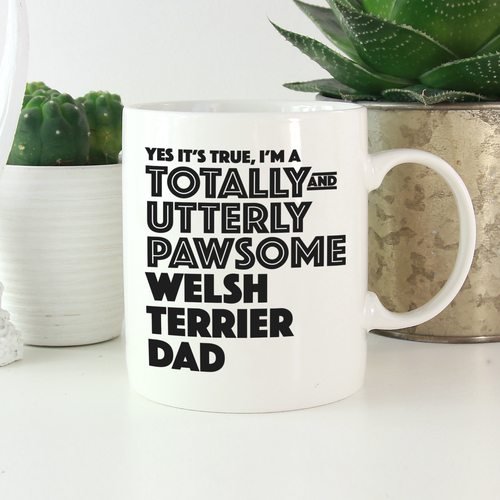Welsh Terrier Dad Mug Funny gift for Welsh Terrier owners & lovers