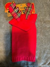 Pup Crew Dog Sweater Reindeer Hoodie XS