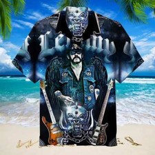Motorhead Lemmy Halloween Hawaiian Shirt