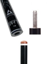 McDermott DEFY Carbon Fiber Shaft - 13mm 29" 3/8x10 Black Grey Collar - .843"