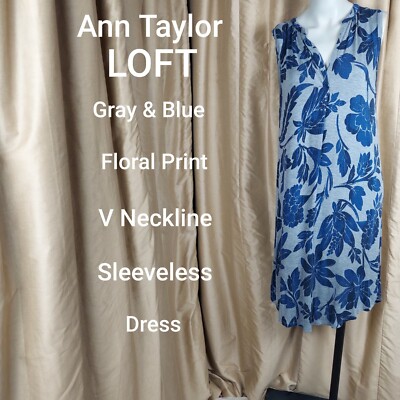 Floral Dresses Ann Taylor Loft Summer Dresses Floral Sleeveless - Main Image