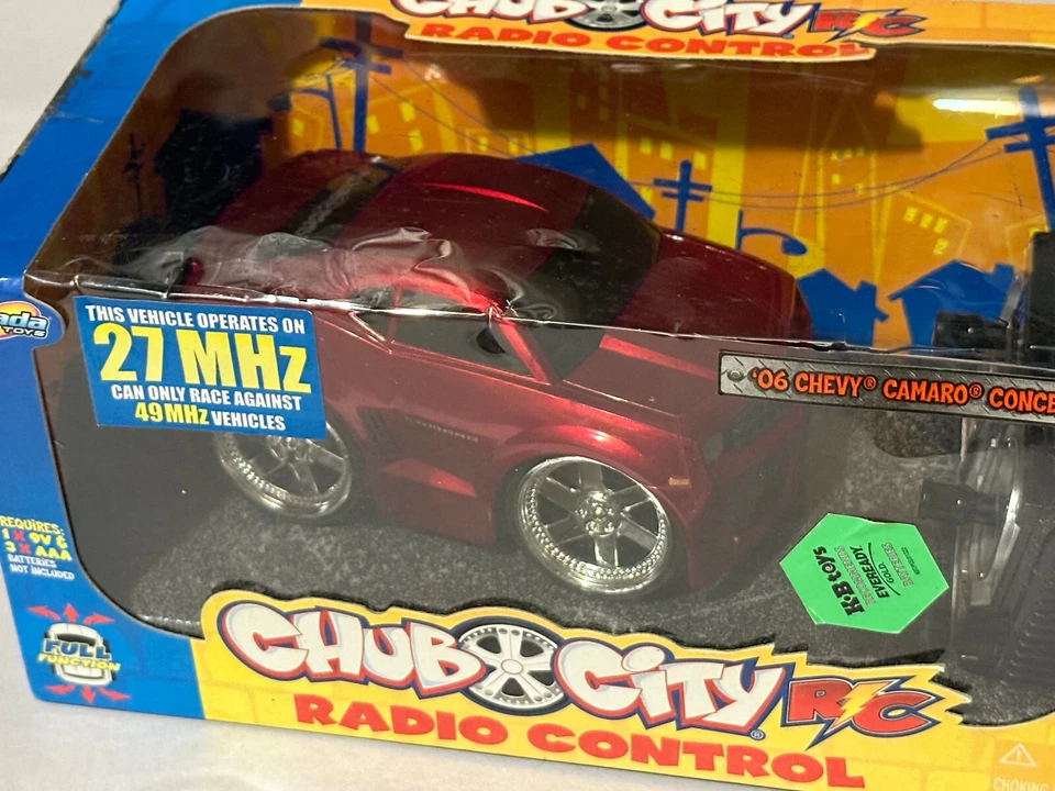 Jada Toys Chub City '06 Chevy Camaro Concept RC Remote Radio Control Car *NEW* - Image 2 of 4