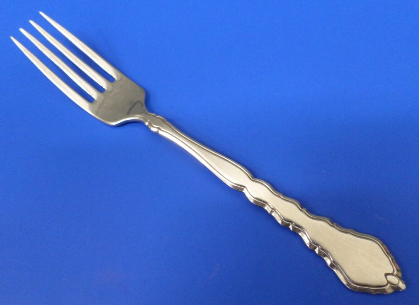 10 Oneida Community SATINIQUE Satin Scrolls Stainless Flatware DINNER