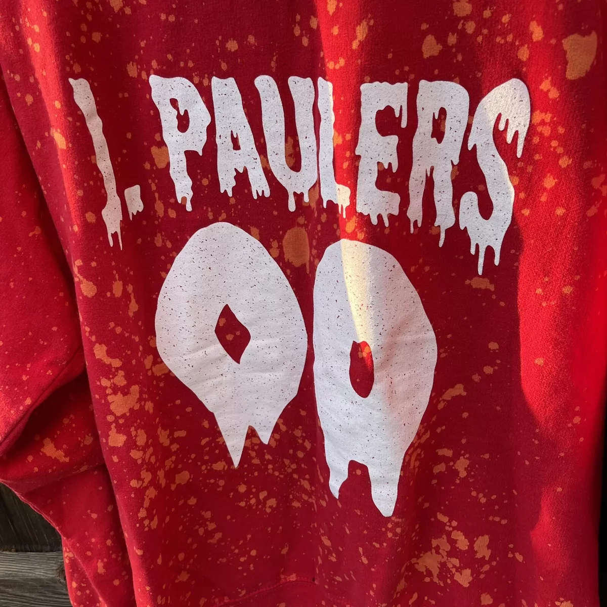 Jake paul top red hoodie