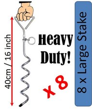 POLYTUNNEL GREENHOUSE POLY TUNNEL POLLYTUNNEL GALVANISED FRAME WIND ANCHOR KIT