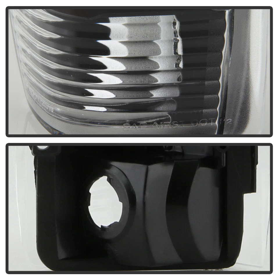 Luces traseras negras Ford F150 F250 F350 Bronco 1987-1996 luces de freno izquierda+derecha Foto 4 de 4