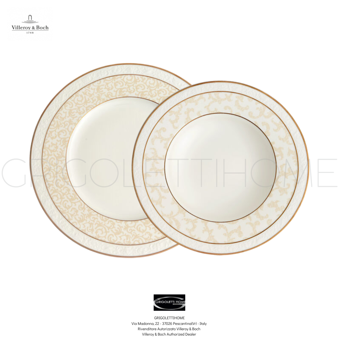 Villeroy & Boch - Ivory - 24-piece tableware set - 12 people - Retailer