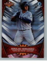 2019 Bowman Chrome Arizona Fall League AFL Stars RH Ronaldo Hernandez - Rays
