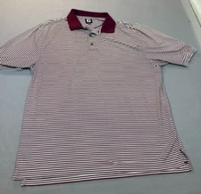 FootJoy FJ Shirt Mens Extra Large XL Windstar On Naples Bay Golf Marron Str