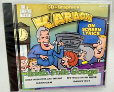 Irish Folk Songs Karaoke CD, 2000 The Singing Machine NEW