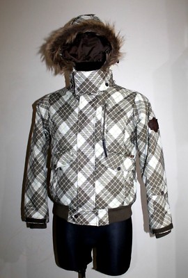 Womens PROTEST 04.0 Girl Ski jacket Hooded Insulate snowboard winter Size XS 164