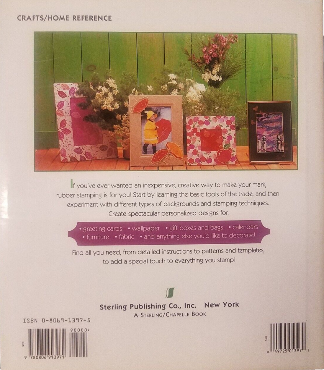 как выглядит The Great Rubber Stamp Book: Designing Making Using by Dee Gruenig Stamps Crafts фото