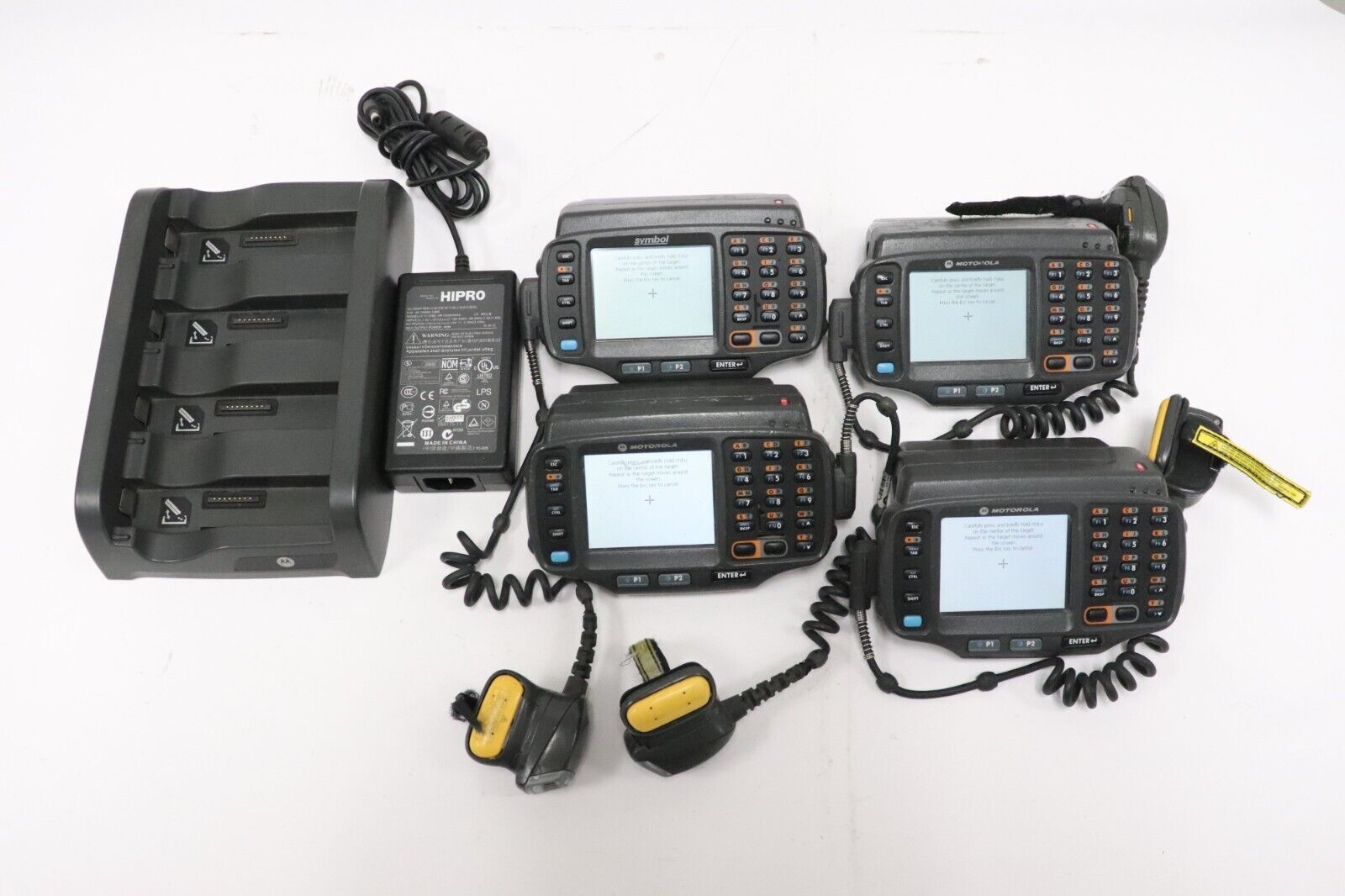 Lot of 4 Symbol Motorola WT41N0 WT41N0-T2H27ER Computer w Ch