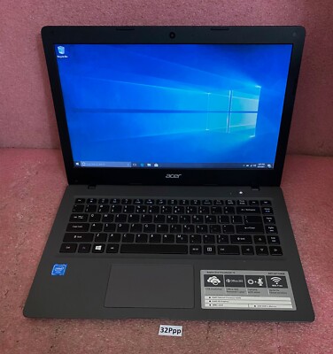Acer Aspire One CloudBook 1-431_Intel Celeron N3060 CPU @ 1.60 GHz_2GB_RAM 30GB 