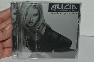 ALICIA VILLAREAL Cuando El Corazon Se Cruza CD 2004 Universal B0002264-02 New 