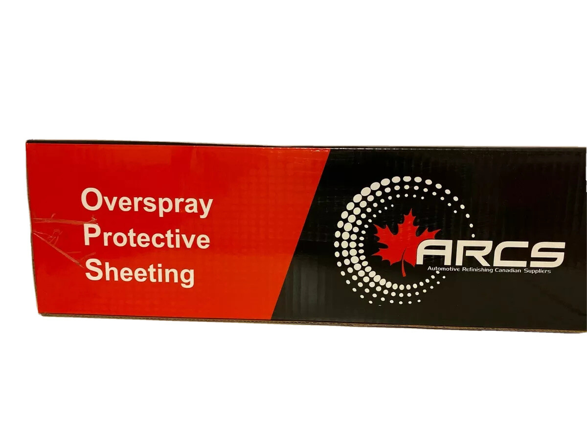 Plastic Sheeting Protective Automotive Overspray Paint Masking Film Roll 16x400