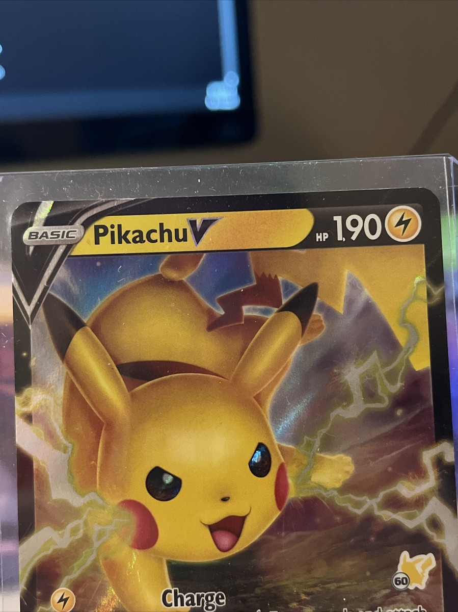 おっぱっぴーv( (゜) Д(゜) )v PIKACHU V 043/185 BATTLE ACADEMY STAMP VIVID VOLTAGE PROMO POKEMON