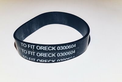 To Fit Oreck Belt Clasic 9200, 2800, 3000, XL Flat Rubber Belt For 0300604