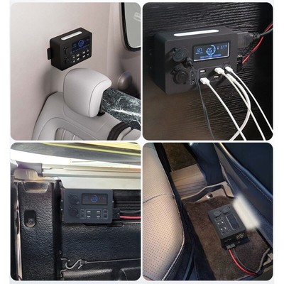 30W Car USB Adapter Intelligent Power Socket Distribution for Multiple Devices