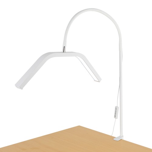 Portable Half Moon Desk Lamp Desk Lash Light Lash Light for Eyelash Extensions - Picture 20 of 24