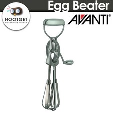 AVANTI Rotary Egg Beater Stainless Steel Whisks Mixer Kitchen Tools