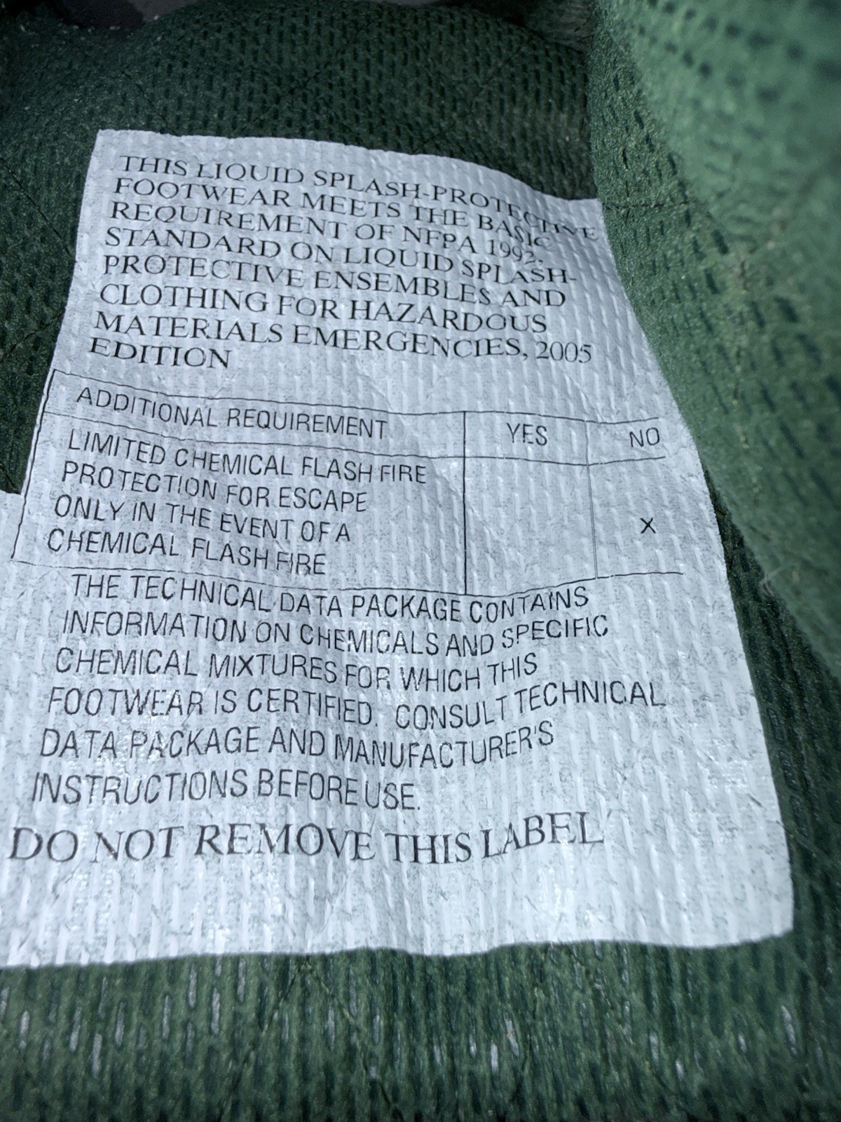 Globe Shadow 14" Pull-On Structural Fire Boot Sz … - image 15