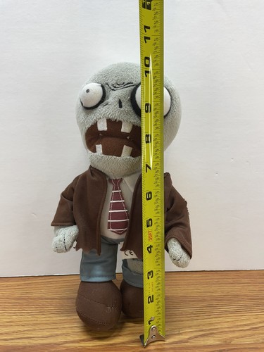 Plants Vs Zombies Man Suit Tie Plush PvZ Monster Toy 2012 10" D2 - Picture 3 of 3