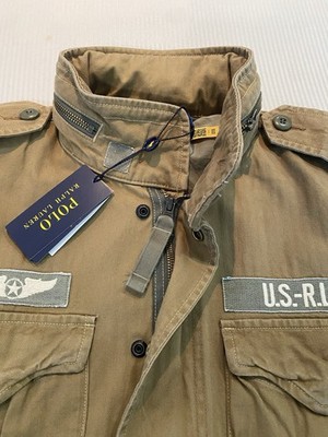 Polo Ralph Lauren The Iconic Field Jacket M-65 Military Army NWT