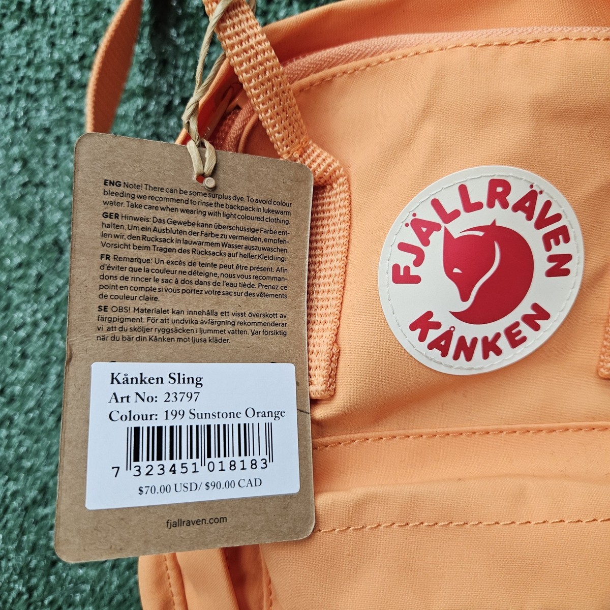 Fjällräven Kånken Backpack in Sunstone Orange Fjallraven Kanken Backpack Sunstone Orange – Octante main image 4
