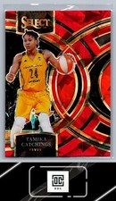 2024 Panini Select WNBA #184 Tamika Catchings Prizms Red Ice
